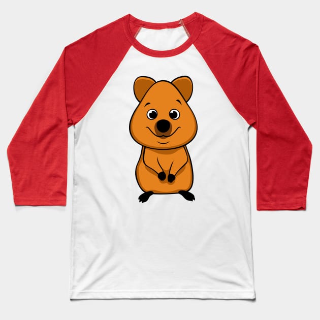 Quokka Baseball T-Shirt by tuditees